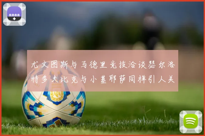 尤文图斯与马德里竞技洽谈瑟尔洛特多夫比克与小基耶萨同样引人关注